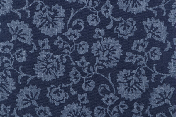 PK Lifestyles Fancify Damask Upholstery Fabric in Indigo 