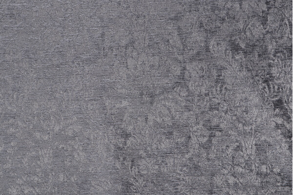 PK Lifestyles Veneto Chenille Damask Upholstery Fabric in Steel 