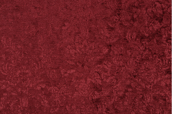 PK Lifestyles Veneto Chenille Damask Upholstery Fabric in Berry 