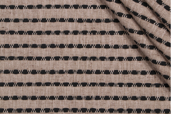 PK Lifestyles Ridgeline Woven Upholstery Fabric in Newsprint 