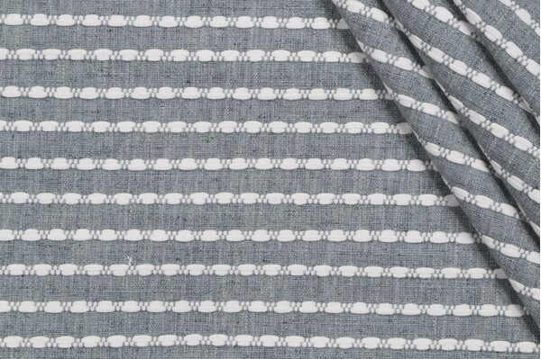 PK Lifestyles Ridgeline Woven Upholstery Fabric in Glacier 