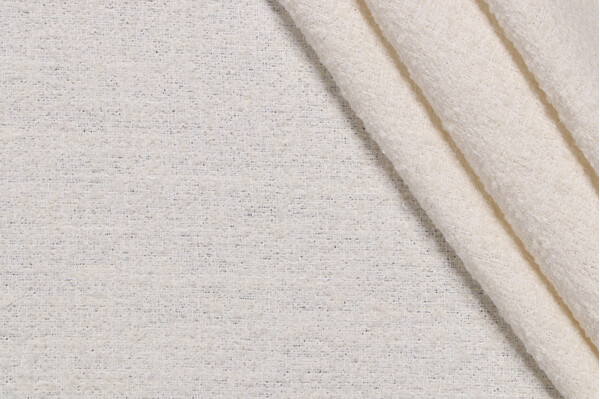 PK Lifestyles Jordan Semi-Sheer Drapery Fabric in Cream 