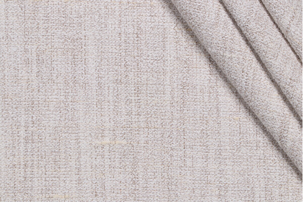 PK Lifestyles Connor Semi-Sheer Drapery Fabric in Ivory 