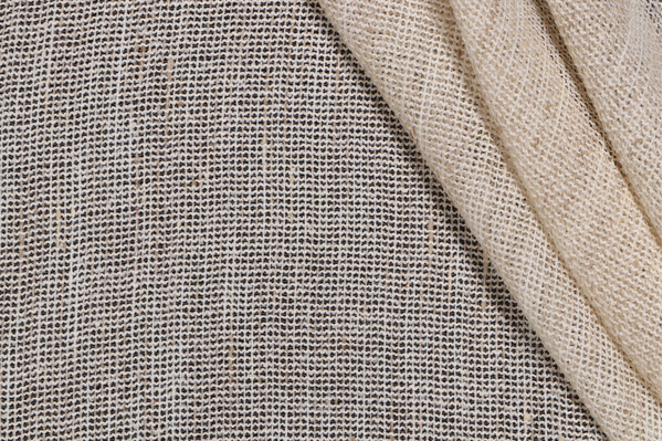 PK Lifestyles Lucas 120 inch Sheer Drapery Fabric in Tussah 