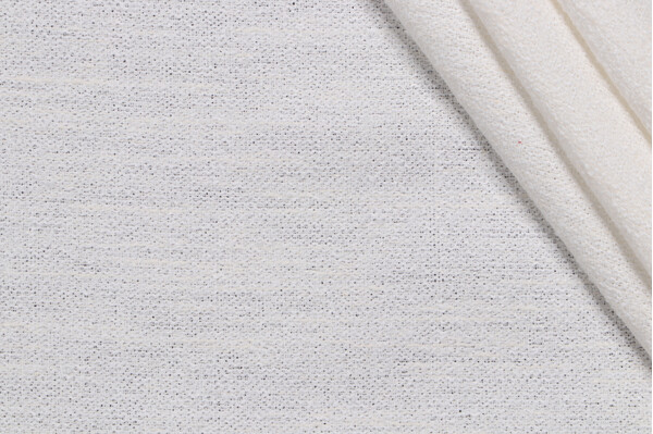 PK Lifestyles Caleb Sheer Drapery Fabric in Ivory 