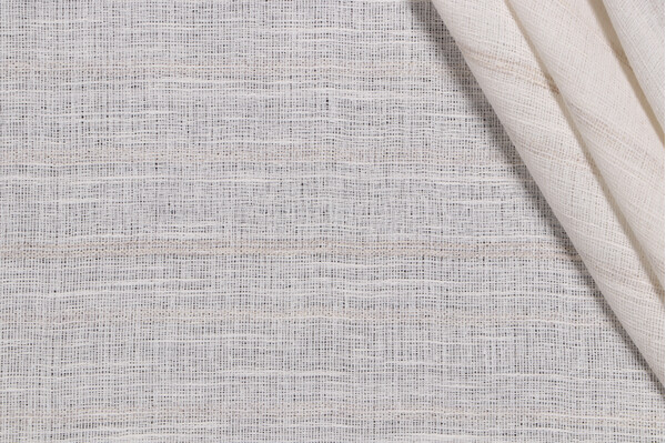 PK Lifestyles Alford Sheer Drapery Fabric in Flax 