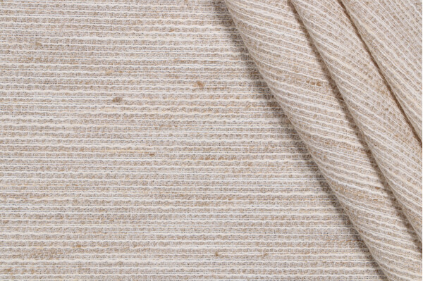 PK Lifestyles Ethan Sheer Drapery Fabric in Flax 
