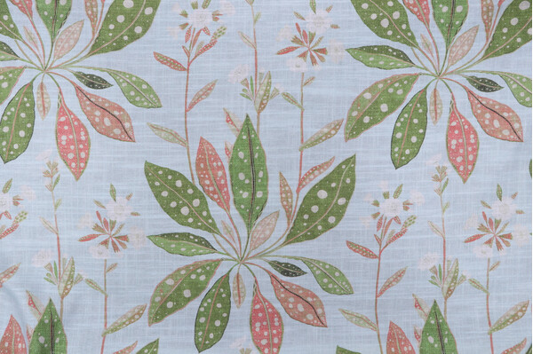 Click for PK Lifestyles Utter Charm Printed Cotton Blend Drapery Fabric in Malibu  PK Lifestyles Utter Charm Printed Cotton Blend Drapery Fabric in Malibu