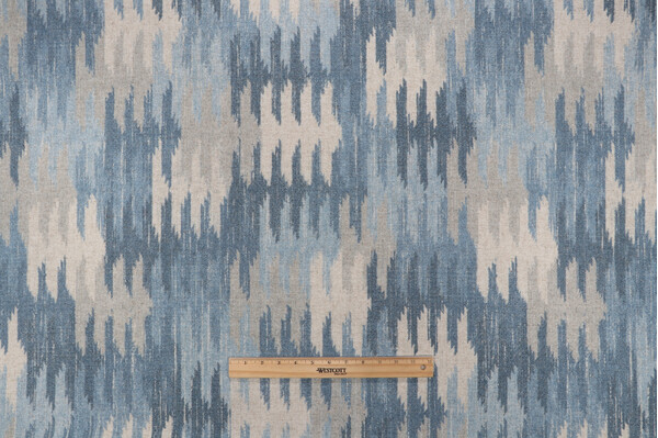 PK Lifestyles High Notes Printed Decorator Fabric in Denim 