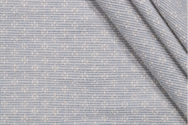 PK Lifestyles Bay Leaf Woven Upholstery Fabric in Sky 