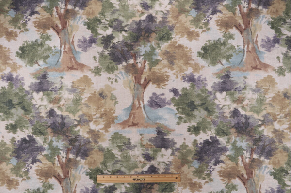 P Kaufmann Arbor Trail Printed Cotton Decorator Fabric in Forest 