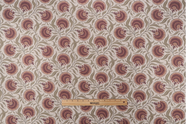 P Kaufmann Reshmi Tapestry Upholstery Fabric in Brrry Stain 