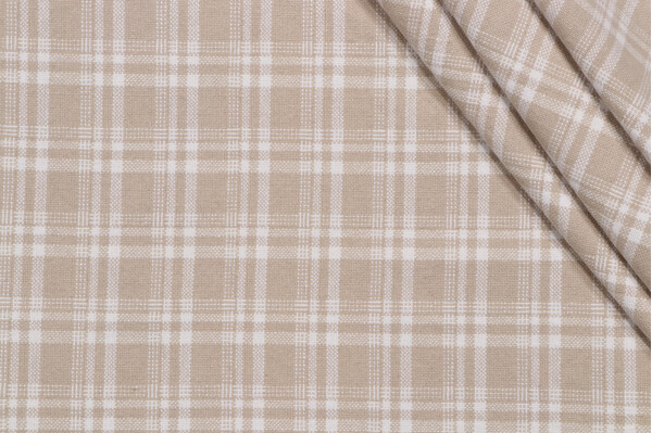 PK Lifestyles Clyde Woven Upholstery Fabric in Linen 