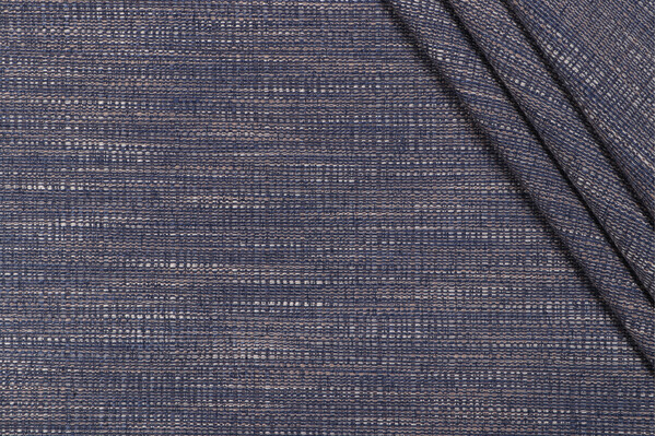 PK Lifestyles Dapper Woven Upholstery Fabric in Indigo 