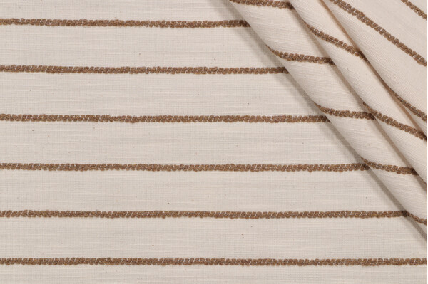 Fiction Woven Decorator Fabric in Natural 