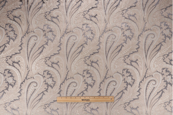 Maggiore Printed Velvet Decorator Fabric in Sabbia 