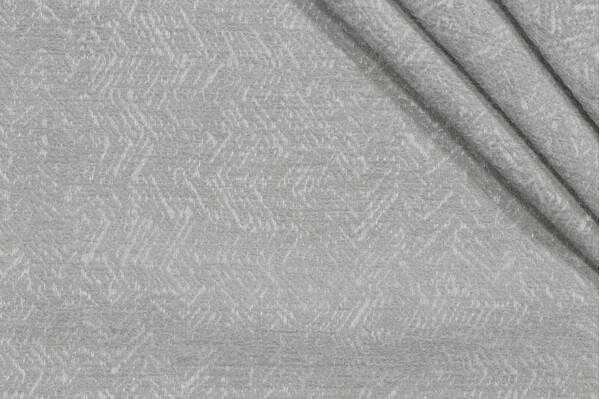 Sample of Casita Woven Solution Dyed Acrylic Chenille Outdoor Fabric in Mist 