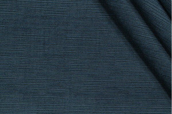 Lark Fontaine Flex Woven Chenille Upholstery Fabric in Denim