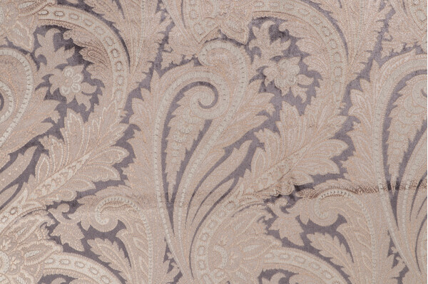 Maggiore Printed Velvet Decorator Fabric in Sabbia