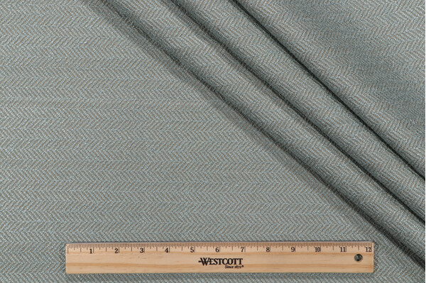 Thibaut Ellis Herringbone W72944 Woven Upholstery Fabric in Robin&#39;s Egg