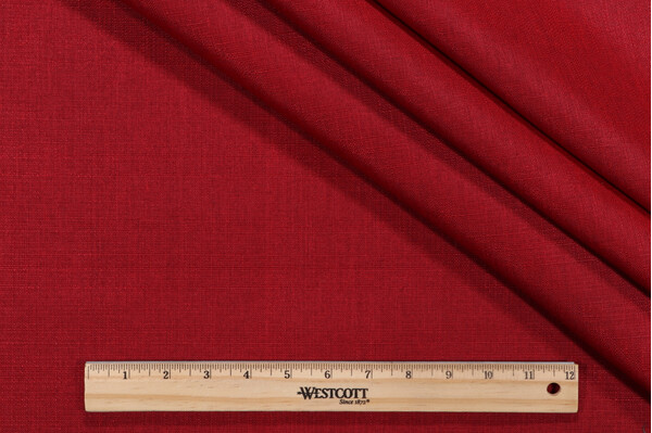 Click for 2.88 Yards Solid Woven Outdoor Fabric in Cherry Solid Woven Outdoor Fabric in Cherry