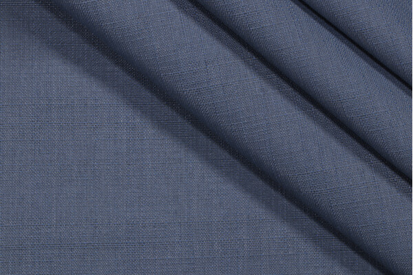 Solartex Woven Outdoor Fabric in Steel Blue