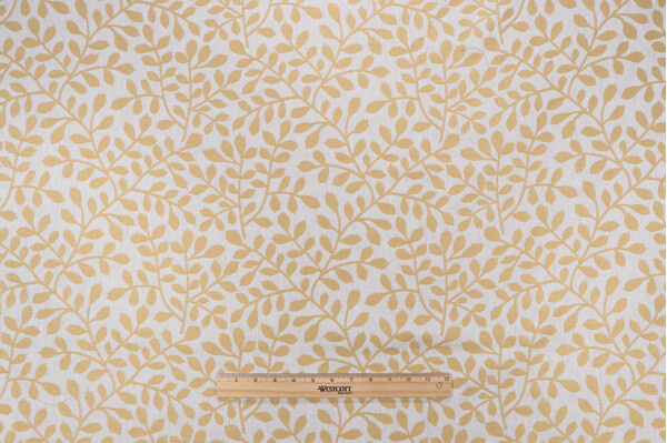 Covington Vines Woven Upholstery Fabric in 8-Daffodil