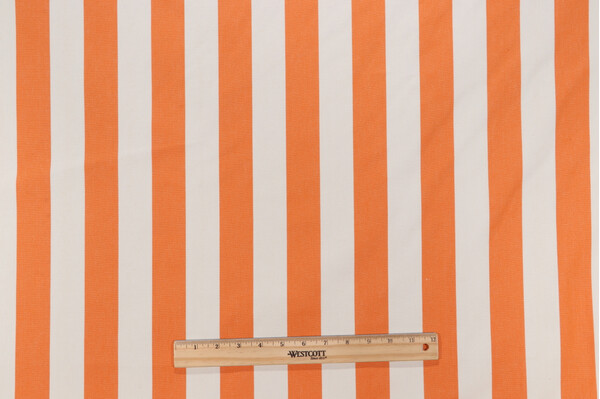 Covington Wave Run Woven Decorator Fabric in 320-Orange