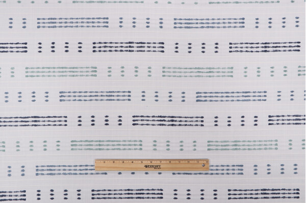 Valdez Woven Upholstery Fabric in Ocean