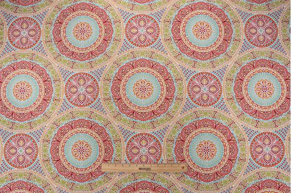 Bryant Fabrics Delancey Printed Polyester Outdoor Fabric in Jubilee