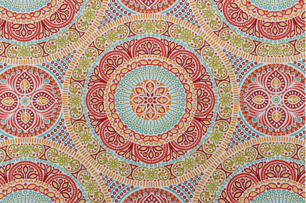 Bryant Fabrics Delancey Printed Polyester Outdoor Fabric in Jubilee