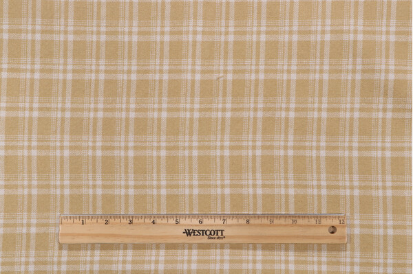 PK Lifestyles Clyde Woven Upholstery Fabric in Golden