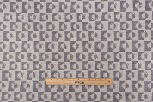 Elana Gabrielle Sunrise Woven Upholstery Fabric in Charcoal for PK Lifestyles
