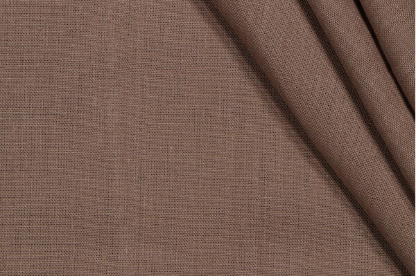 Sample of Covington Brussels Woven Linen Drapery Fabric in 69-Driftwood 