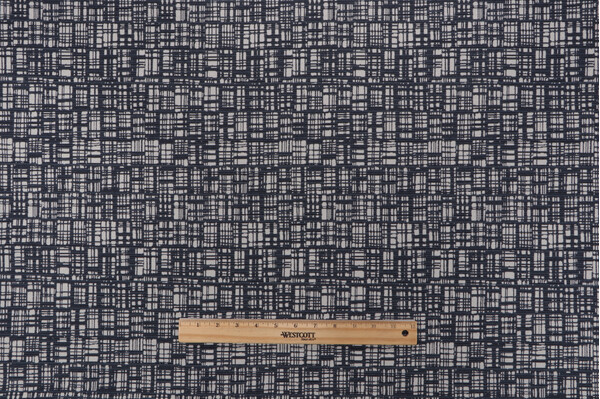 Sample of Covington Laird Tapestry Upholstery Fabric in 557-Dark Denim 