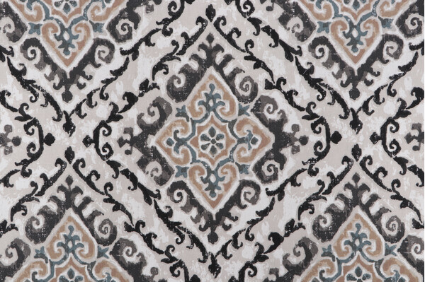 Click for Covington Feabhra Printed Cotton Drapery Fabric in 999-Slate  Covington Feabhra Printed Cotton Drapery Fabric in 999-Slate
