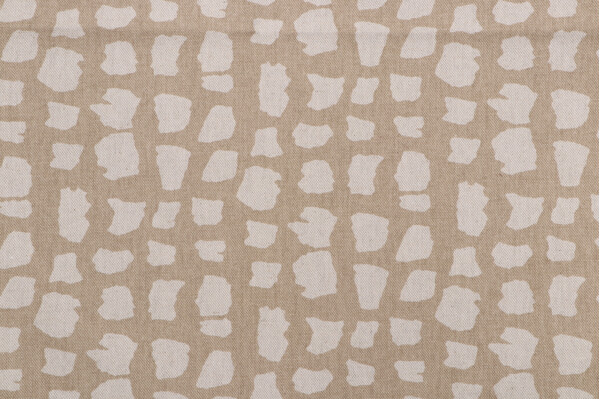 Anna French Marathon F99278 Printed Linen Blend Drapery Fabric in Beige for Thibaut