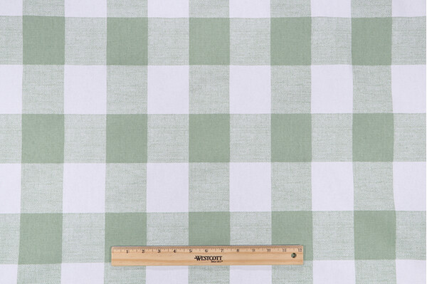 Premier Prints Anderson Printed Cotton Drapery Fabric in Sage