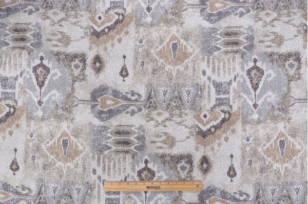 Click for Magnolia Home Jambi Printed Cotton Drapery Fabric in Desert  Magnolia Home Jambi Printed Cotton Drapery Fabric in Desert