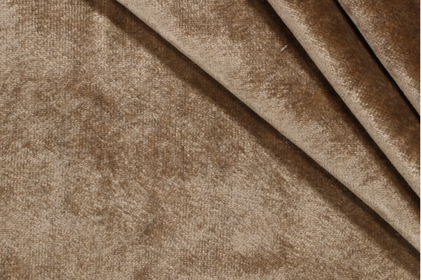 Marla Velvet Upholstery Fabric in Dune