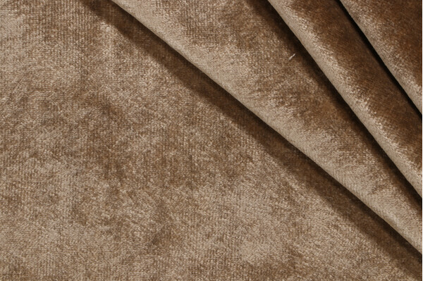 Marla Velvet Upholstery Fabric in Dune