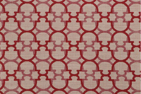 Clifton Woven Upholstery Fabric in Cherry