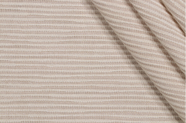 Rose Tarlow Strata Woven Solution Dyed Acrylic Chenille Outdoor Fabric in Cumulus