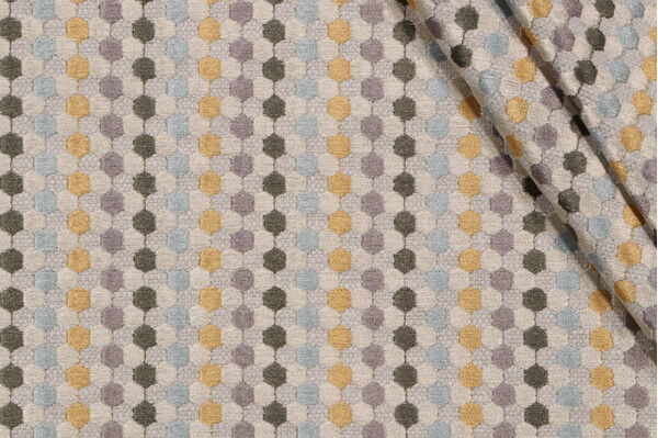 Click for .75 Yards Hanson Embroidered Decorator Fabric in Mineral Hanson Embroidered Decorator Fabric in Mineral