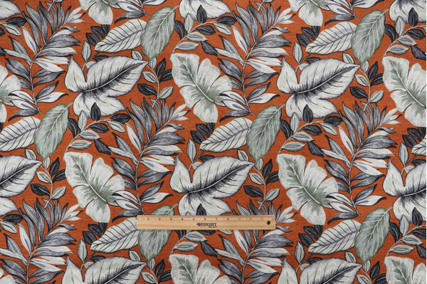 Richloom Goldcoast Printed Polyester Outdoor Fabric in Twilight