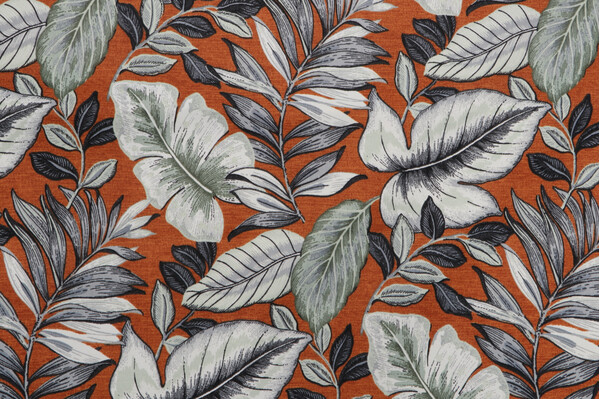 Richloom Goldcoast Printed Polyester Outdoor Fabric in Twilight