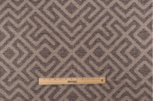 Archer Woven Upholstery Fabric in Charcoal