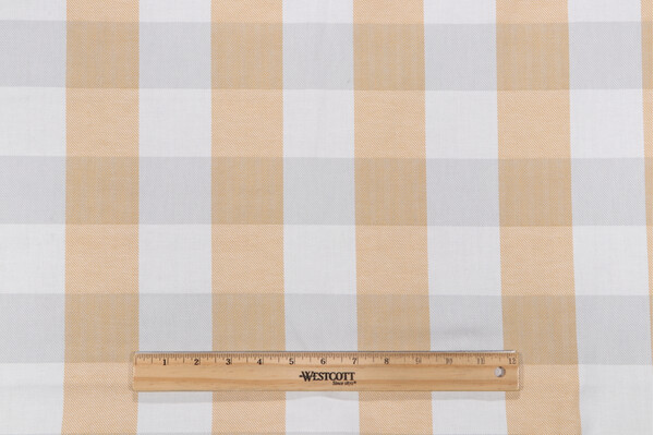 Brayden Woven Decorator Fabric in Honey