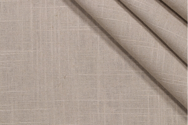 Mill Creek Old Country Woven Linen Blend Decorator Fabric in Mushroom