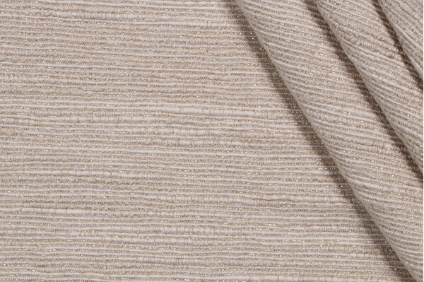 P Kaufmann Sparkle Woven Upholstery Fabric in Sesame 